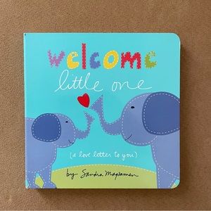 brand new welcome little one book by sandra magsamen